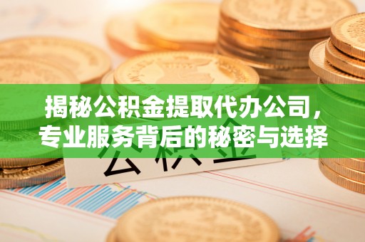 渠县揭秘公积金提取代办公司，专业服务背后的秘密与选择指南